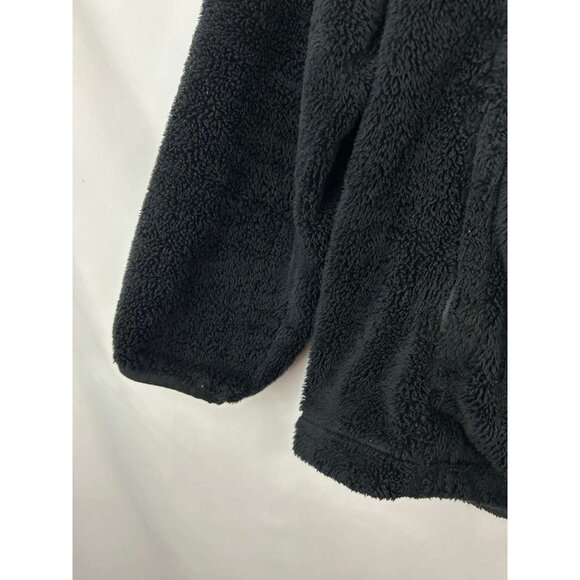 The North Face Women's Size 2X Osito Fleece Jacket Black Full Zip Front Pockets - Picture 14 of 15